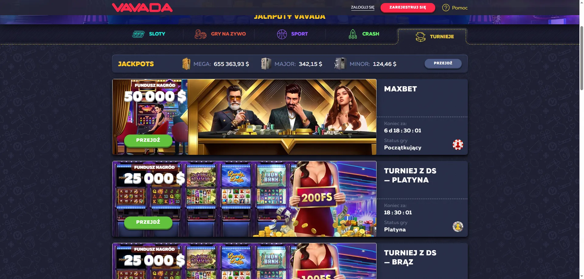 Vavada Casino bonus powitalny 100% i 100 darmowych spin&oacute;w dla nowych graczy